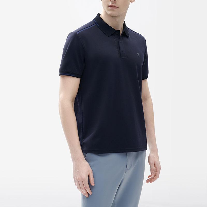 New FILA Polo Shirt Men's Legend Blue F11M327111GNV