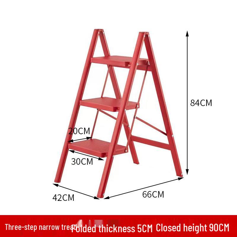 Multi-Purpose A-Frame Folding Ladder & Flower Stand - Perfect Housewarming Gift