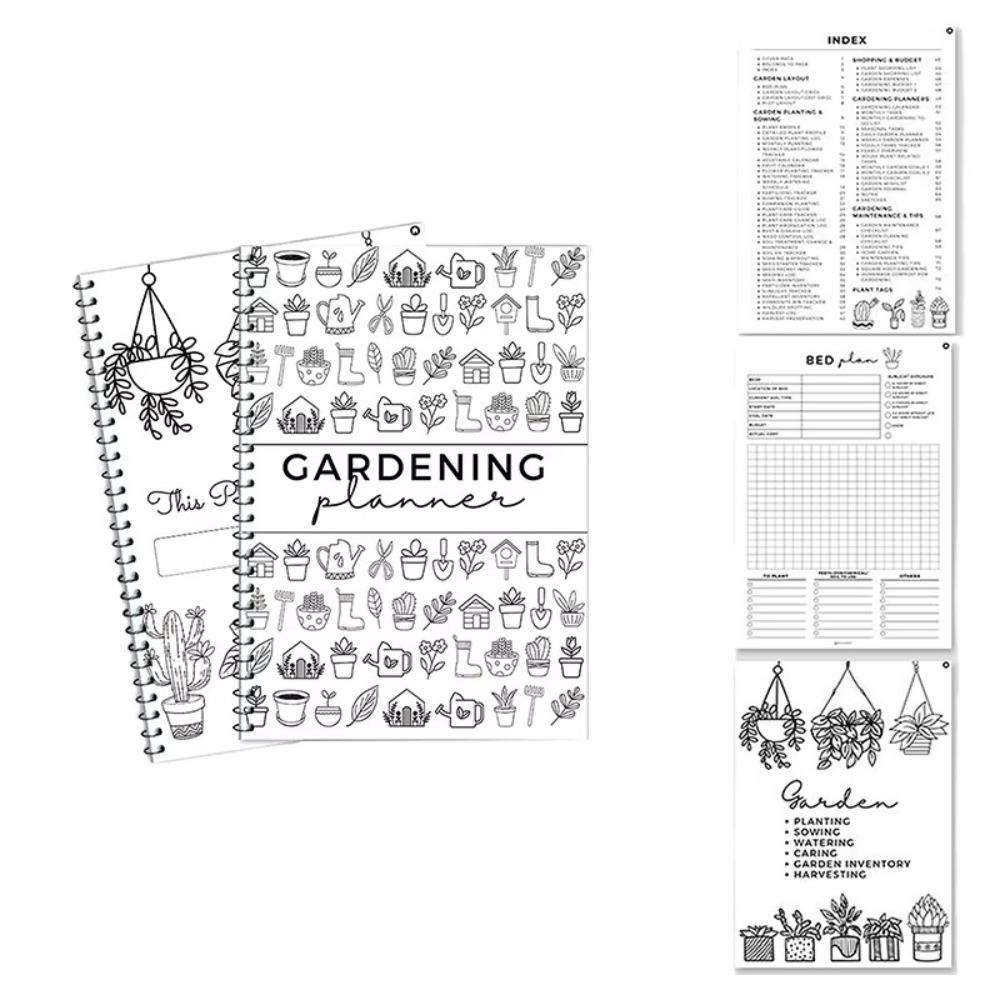 

Sketchbook Garden Planner And Log Book Thicken Track Notebook Flower Garden Magazine Guide Garden Planner Journa