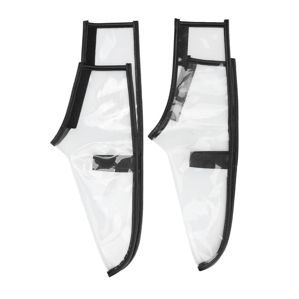 Składany pokrowiec na buty fryzjerskie Wielokrotnego użytku Pokrowiec na buty do salonu fryzjerskiego Przezroczysty pokrowiec na buty do sklepów z masażem Spa