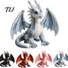 Creative Gifts for Craft Enthusiasts Flying Dragon Patchwork DIY Kit Collection, Handmade Animal Sewing Kit, Relaxing Crafting Kits Home Art