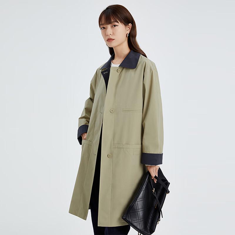 TaTu Women's Versatile Trench Coat