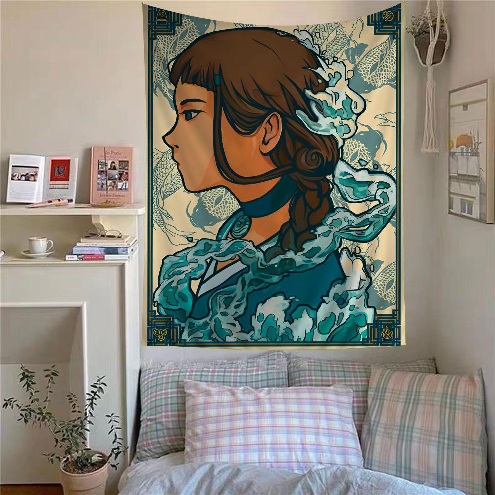 Avatar the Last Airbender DIY Wall Tapestry Hippie Flower Wall Carpets Dorm Decor Wall Art Decor
