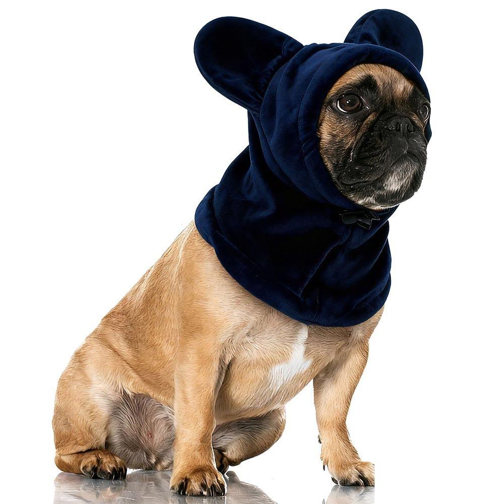 Warm Material Pet Winter Hats Adjustable Design Pet Hood Neck Warmer Dog Snood  Pet Headwear