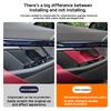 Suitable for BMW 5 Series G60 2025-2026 ASB material Car Interior modification of the inner handle door bowl protective panel