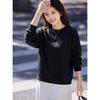 La Chapelle Women's 2026 Fall Round Neck Sweatshirt
