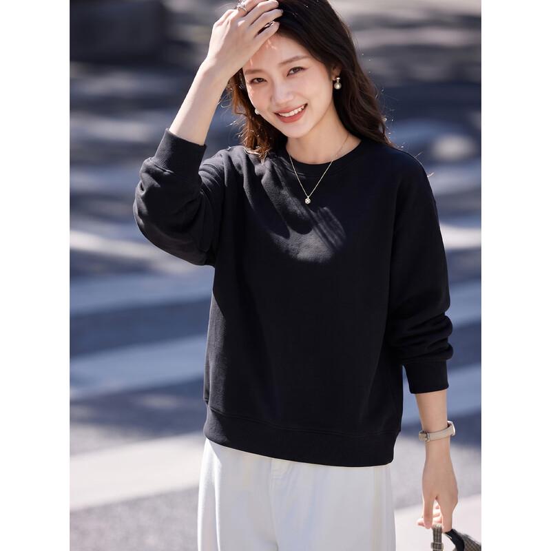La Chapelle Women's 2026 Fall Round Neck Sweatshirt