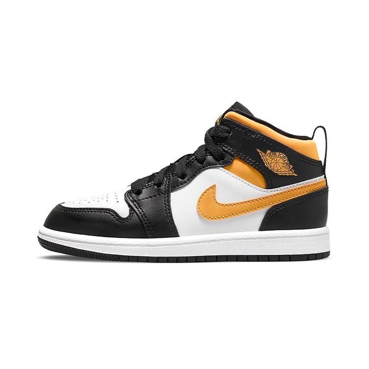 

Jordan 1 Mid PS Черный Университетский Золотой 28
