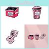 Cartoon Alloy Charming Character Brooches Ideal For Unique Accessories Fashion
