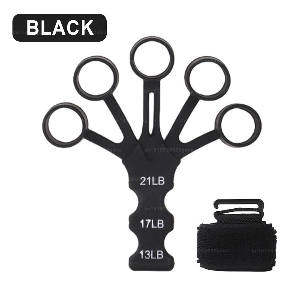 New Silicone Finger Trainer 5 Finger Wrist Stretcher Finger Strength Recovery Flexion Adjustable Strengthener for Wrist Power