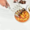 Stainless Steel Multiwheel Youtiao Cutter With Pizza And Pastry Blade For Kitchen Use