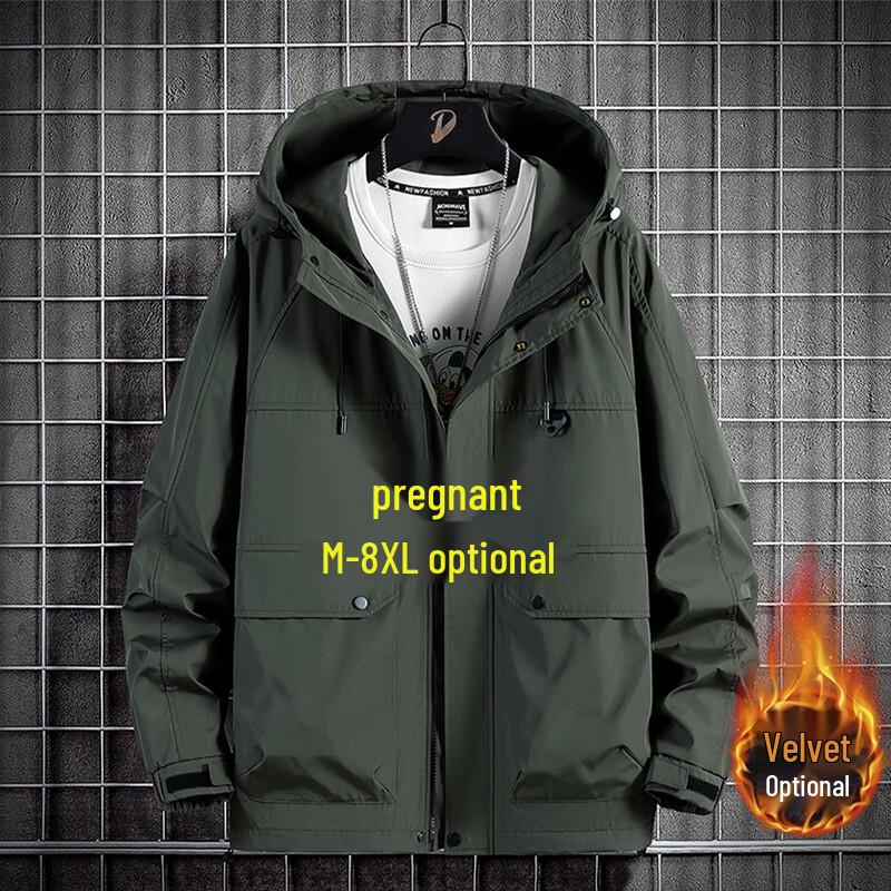 

Men s Winter Padded Outdoor Workwear Hooded Jacket 4XL