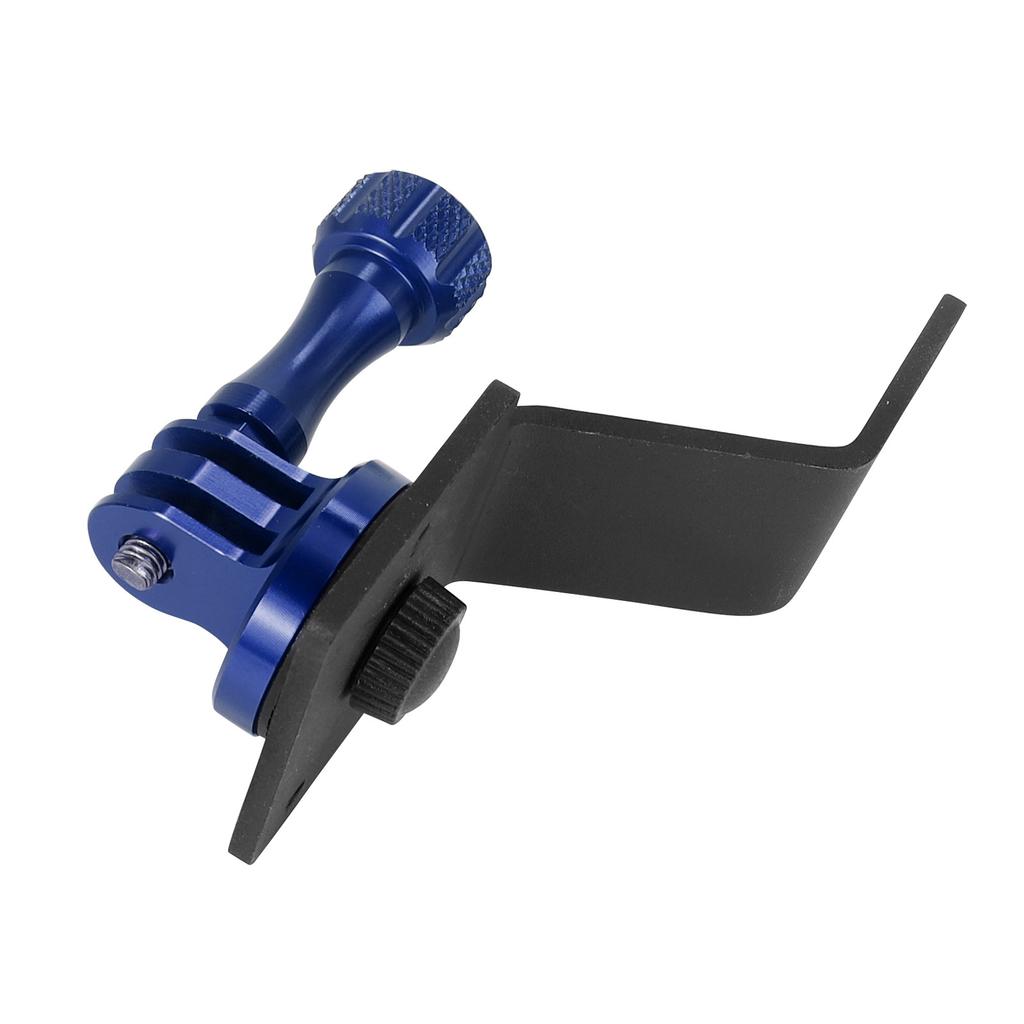 Motorcycle Action Camera Mount Aluminum Body And Secure Attachment Mechanism For First Person View Recording