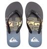 Quiksilver Word Logo Print Beach Sandals