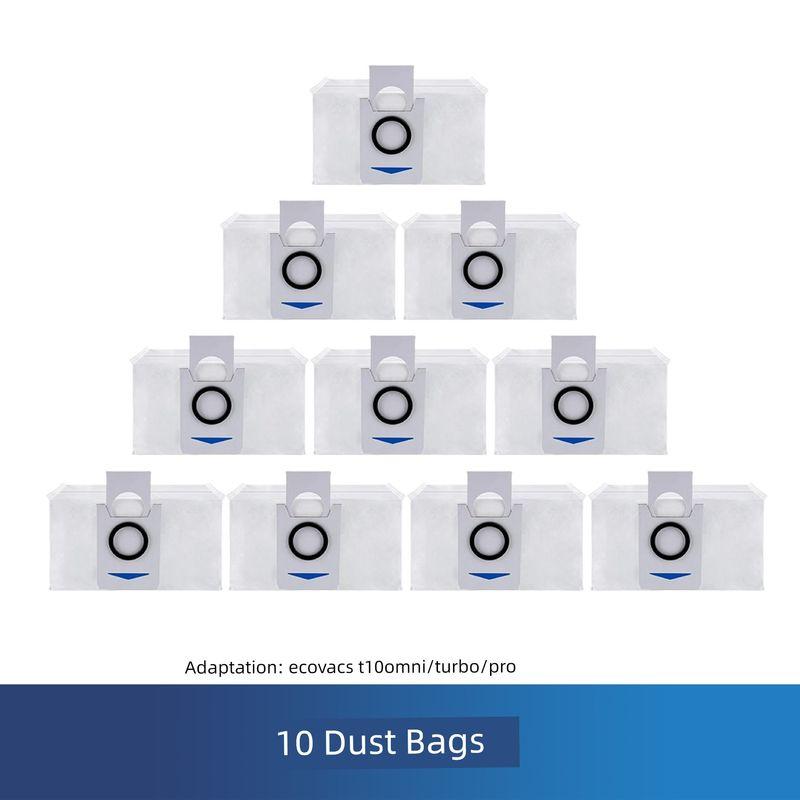 Suitable for Ecovacs T10 Omni/Pro Dust Bag, Side Brush, Roller Brush, Filter Element, Mop Accessories