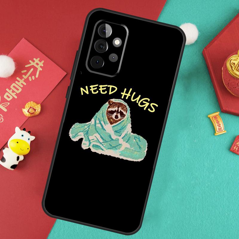 Animal Raccoon Fox Case For Samsung Galaxy A55 A35 A25 A15 A14 A34 A54 A53 A33 A23 A13 A12 A52 A51 A32 Cover