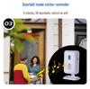 Wireless Infrared Welcome Doorbell - Long Distance Induction for Store or Home