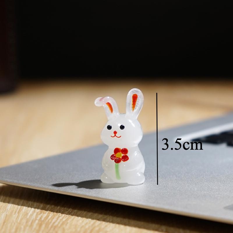 

Стеклянная фигурка ручной работы в виде мультяшного персонажа, мини-украшение в виде животного, рождественские декоративные аксессуары, милый декор из цветной глазури в стиле каваи, новинка 2025