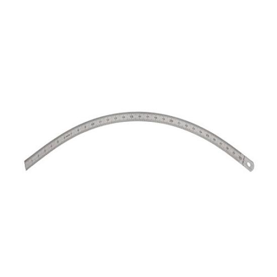 Shinwa Sokutei Narrow 13269 Ruler, Silver, 60cm,