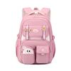 Lightweight High School Girls Schoolbag High Capacity Waterproof Wear-resistant Oxford Primary Junior High School Student Grades 3-9 Teenager Backpack