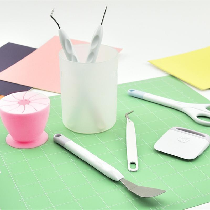 Newest Portable Silhouette Cameo Vinyl Weeding Tools Kit Cameo Letters DIY Craft Tools Set For Cricut Machine Accessories Gifts