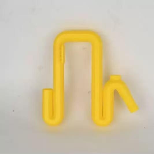 

Outdoor Overflow Tube 3D-Printed Bucket Hose Rim Holder Tool One size жовтий