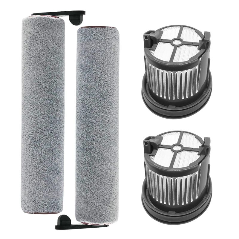 

ABJI-Replacement Brush Roll For Dreame H14 Wet And Dry Vacuum Cleaner Roller Brush Hepa Filters