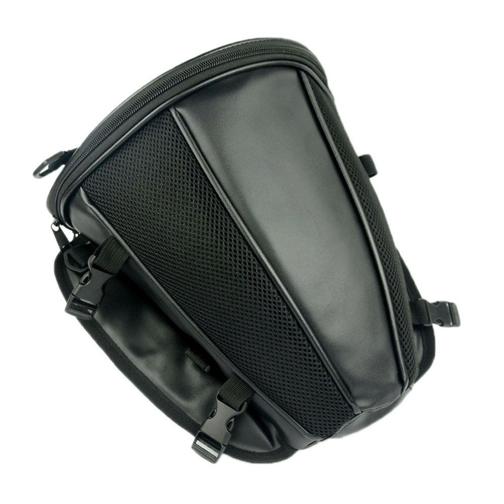 Waterproof Rear Seat Strap Bag Durable Back Seat Carry Luggage Bag Motorcycle Tail Bag  Saddle