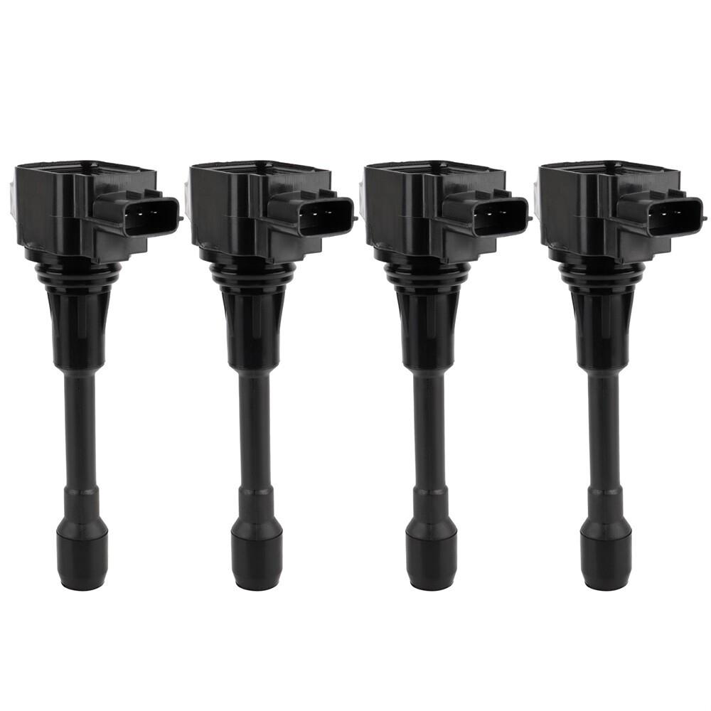 4x Ignition Coils For 2012-2019 Nissan Versa 2014-2019 Nissan Versa Note 1.6L L4