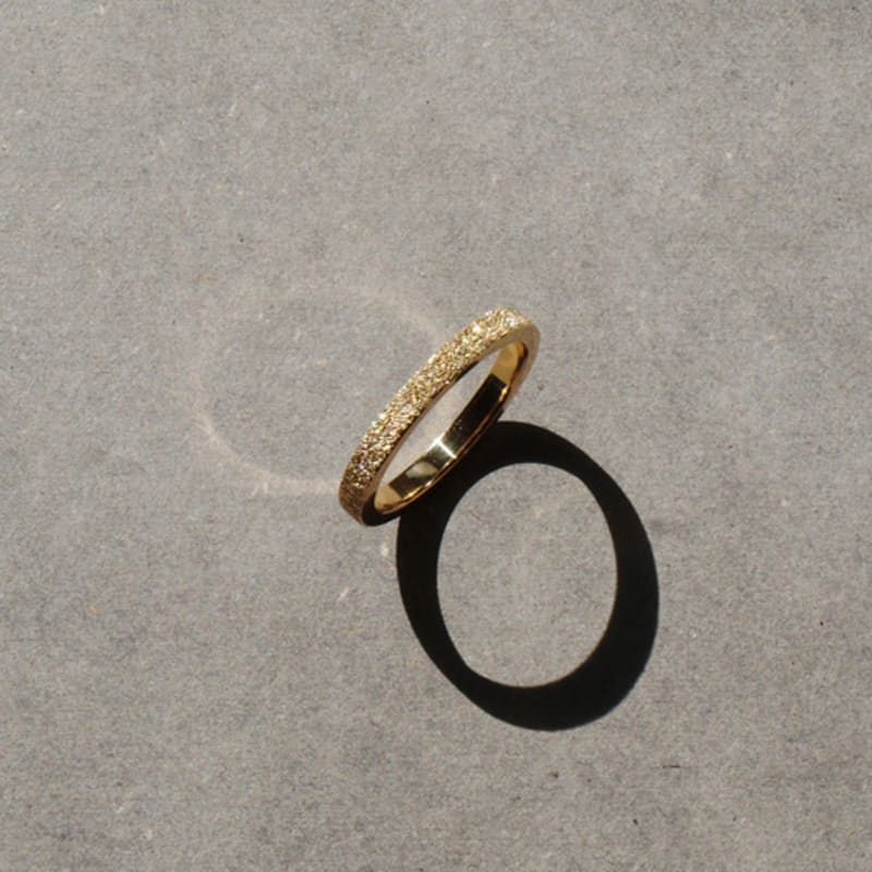 UNSERPIERRE GRANITRING VERMEIL