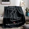 Marina Bay Circuit Map Keep warm:Flannel blanket for bedroom, living room, sofa, and nap