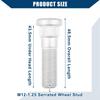 Hihaha Wheel Stud Bolt #28365-FE001/28365FE000 M12-1.25 Fits Subaru WRX 13-23 Toyota 86 17-20 Front