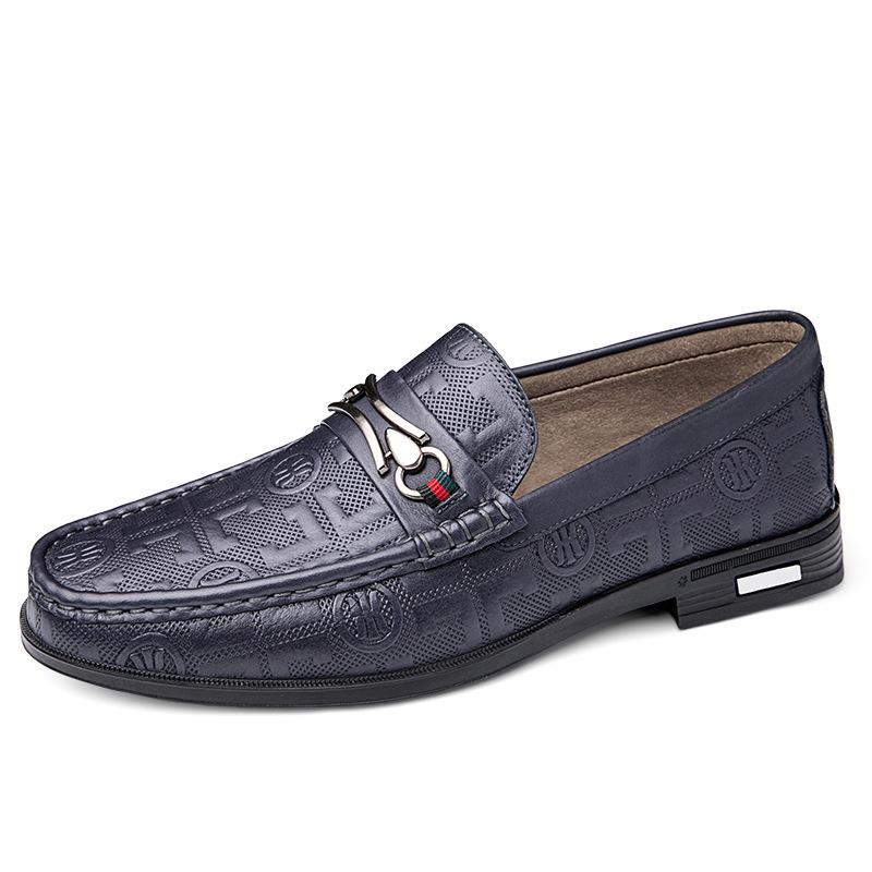 Men's Leather Loafers: Driving, Casual, Business Slip-On Shoes with Soft Sole