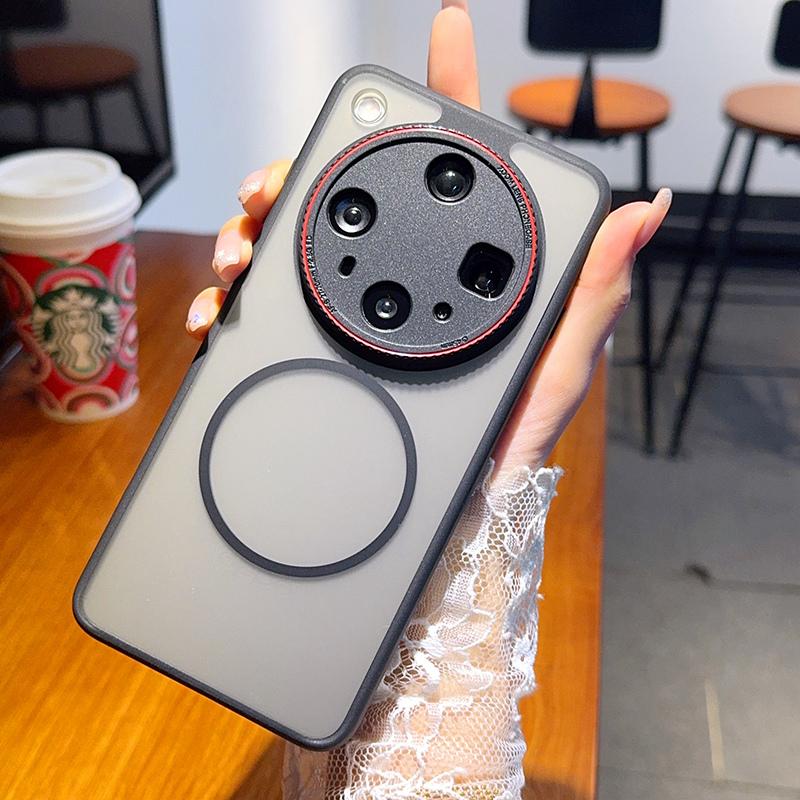 For Oppo Find X8 Ultra 5G Case Compatible with MagSafe TPU+PC Matte Phone Back Cover