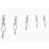 30pcs High Strength Fishing Speed Clips Stainless Steel Lure Hook Connect  Swivel Application