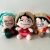 20cm Peluche One Piece Anime Giapponese Luffy Zoro Nuova Bambola Personaggio Cartone Imbottitura Classico Carino Bello Regali Per Bambini Giocattoli