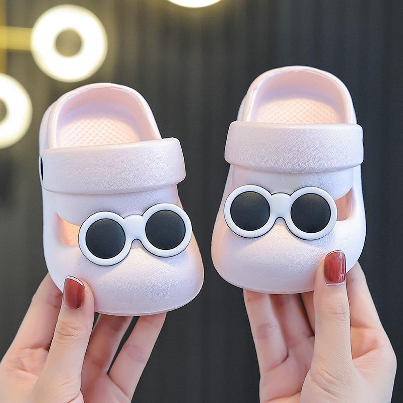 Anti-slip Boy s Shoes, Girl s Sandals, Beach Shoes 18-19 розовый