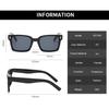 Fashion Square Sunglasses Women Men Brand Designer Mirror Shades Sun Glasses Male Female Retro Rivet Outdoor