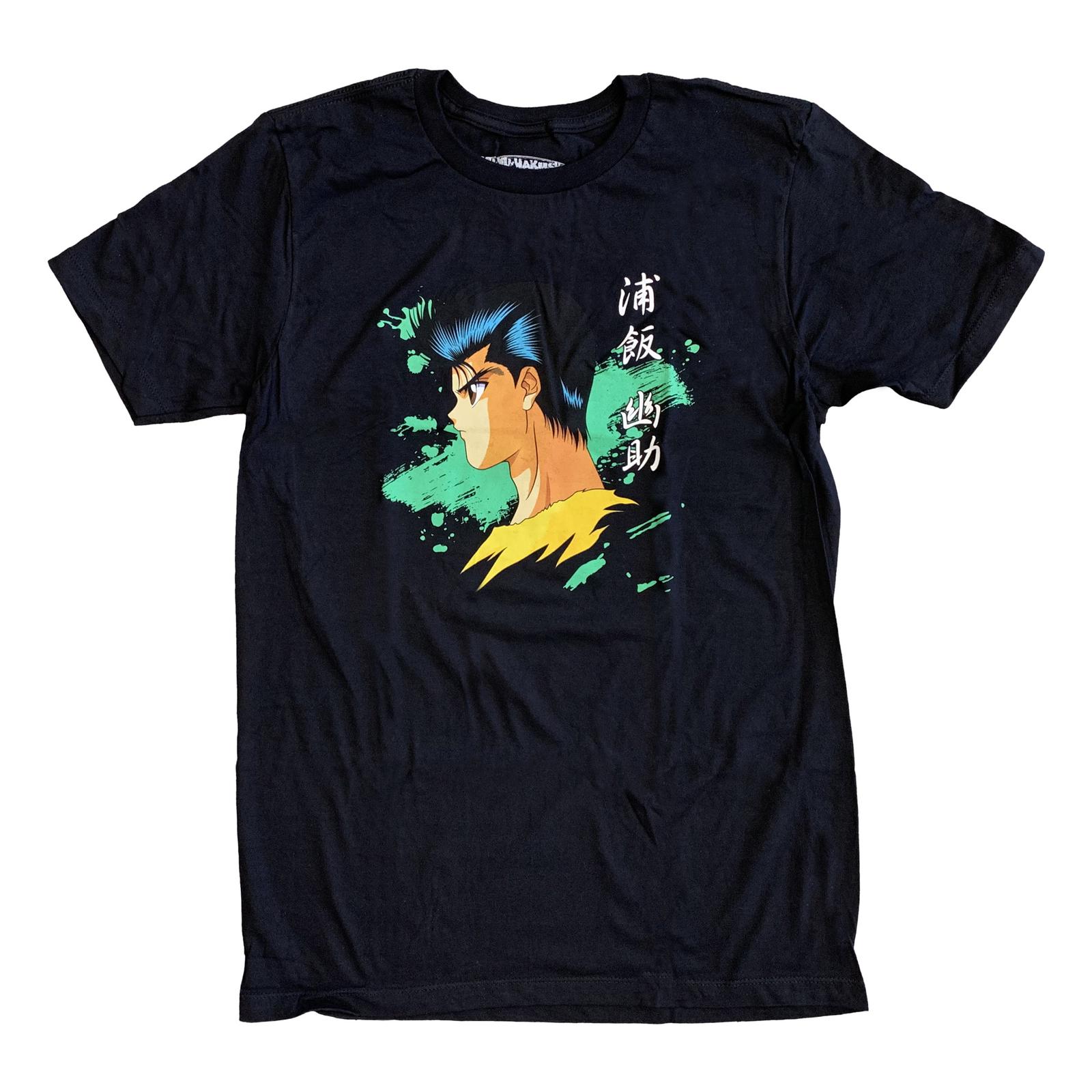 Yu Hakusho Yusuke Urameshi Licensed Adult T-shirt Great Eastern Entertainme S