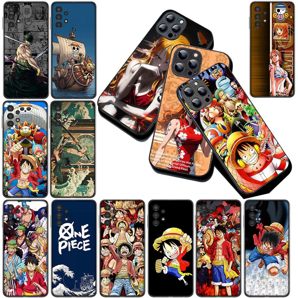 One Pieces Luffy Roronoa Zoro Nami Phone Case for Samsung Galaxy A35 A36 A55 A26 A05 A06 A14 A50 A51 A53 A54 A12 A13 A23 Cover