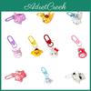 Lovely Cartoon Round Face Keychain Pendant Japanese Style Sweet And Cute Girl Heart Bookbag Accessory Bff Gift