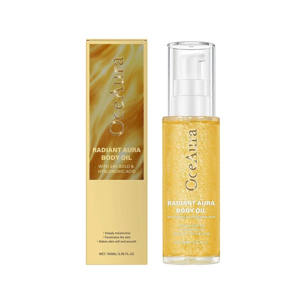 Limited time!!Oceaura Moisturizing And Nourishing Body Oil - Plant Essential Oils For Gentle Nourishment, Firming, Hydration, And Smooth Skin