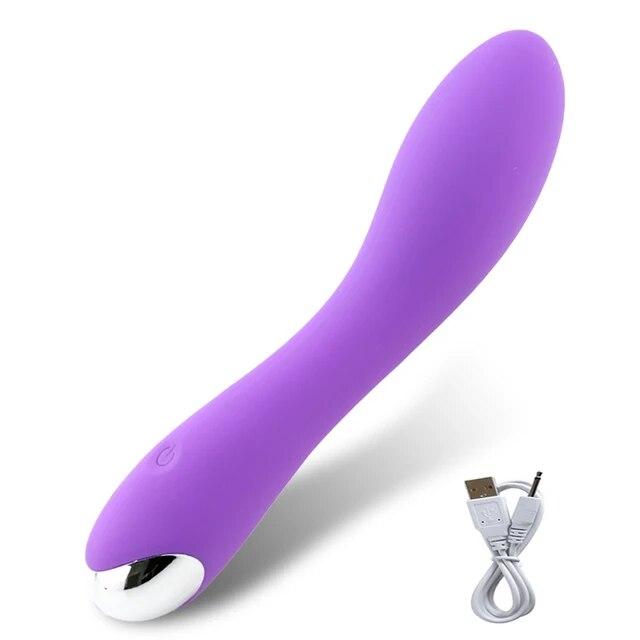 Soft and realistic silicone dildo vibrator G-spot clit stimulator female vibrator, female anus adult female sex toy