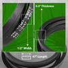 2 Pack Replacement V-Belt for Swisher 6046 Mowers (47'' Length X 1/2" Width)