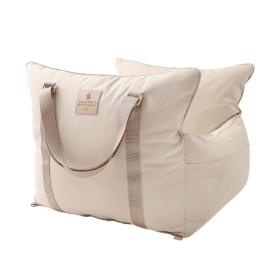 

Moncheri Dog Car Supplies 2WAY Drive Pet Bed Bag с солнцем Милая стильная популярная брендовая игрушка пудель чихуахуа маленькая собака средняя собака Guard/БЕЖЕВЫЙ/БЕСПЛАТНО
