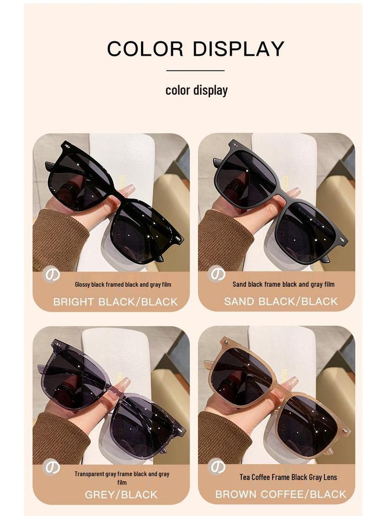 Korean-Style Polarized Sunglasses: Trendy Streetwear for Men & Women