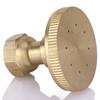 Garden Atomizing Nozzle Copper G3 8 Internal Thread Straight Head 8 Holes Water Pipe Spray Head for Agricultural