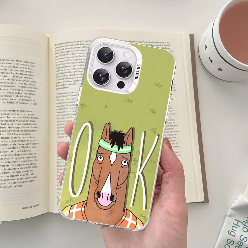 Phone Case B-Bojack Cartoon H-Horseman for vivo Y400 Y04 Y03 Y78 Y36 Y100 Y27 Y17s Y16 V60 V50 V30e V40 S15 iQOO Z10 Pro Lite 5G