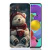 Animal Brown Cute Bear Phone Case For Samsung Galaxy A52 A32 A22 A12 A02S A50S A30S A51 A31 AA71 Note 20 Ultra 10 S10 Plus Galax