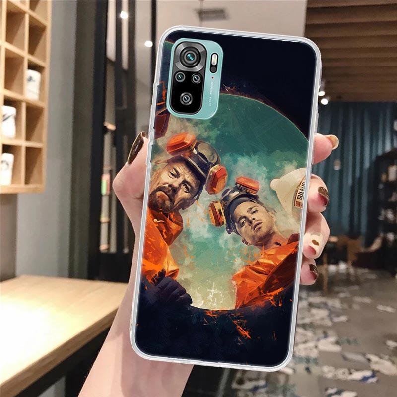 

Мягкий чехол для телефона Breaking Bad TV для Xiaomi Redmi Note 12 12S 13 14 11 11S 10 Pro 10S 11T 11E Plus 14Pro Чехол с рисунком Note 12 12 Redmi Note 13 Pro 5G